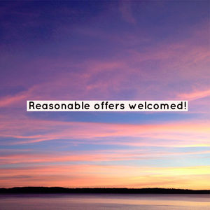 Reasonable offers welcomed!